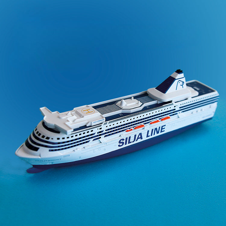 1 1000 Scale MS Silja Symphony Cruiseferry Diecast Model Ship