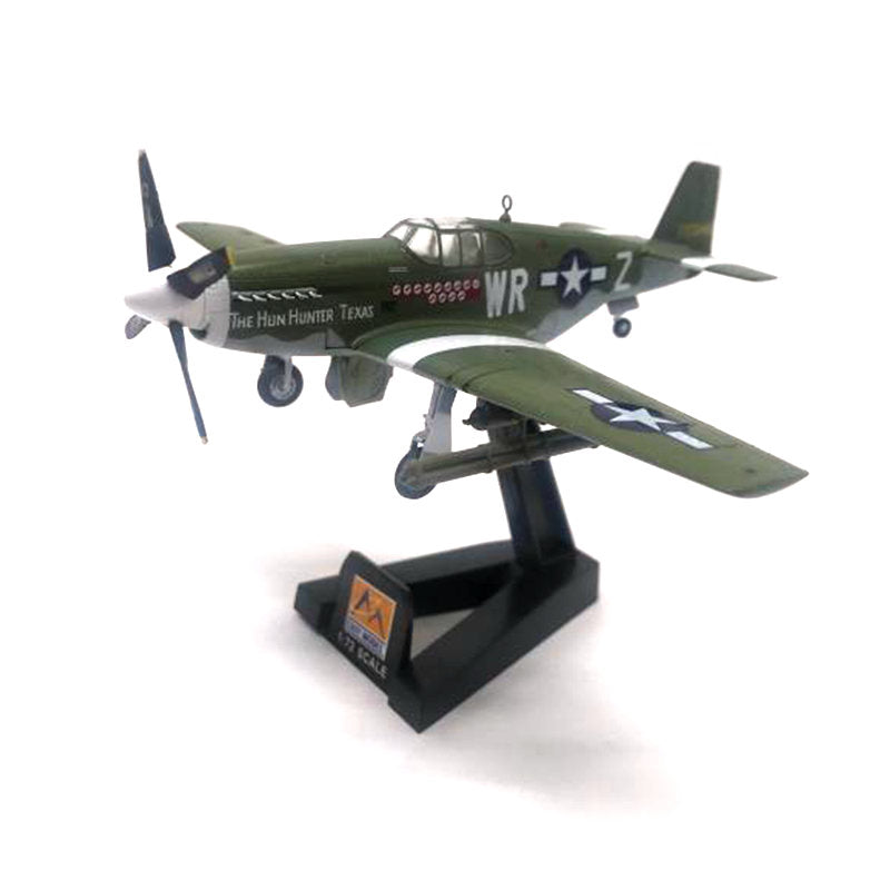 P-51B Mustang Single-seat Fighter-bomber Aircraft Pre-built 1/72 Scale ...