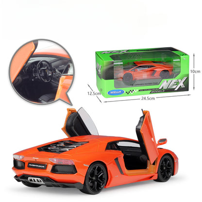 1/24 Scale Lamborghini Aventador LP700-4 Sports Car Diecast Model