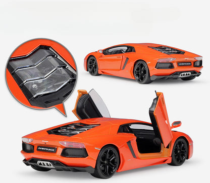 1/24 Scale Lamborghini Aventador LP700-4 Sports Car Diecast Model