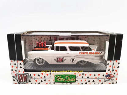 1/64 Scale 1957 Chevrolet Nomad Station Wagon Diecast Model Car