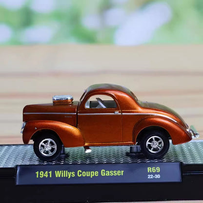 1/64 Scale 1941 Willys Coupe Gasser Diecast Model Car