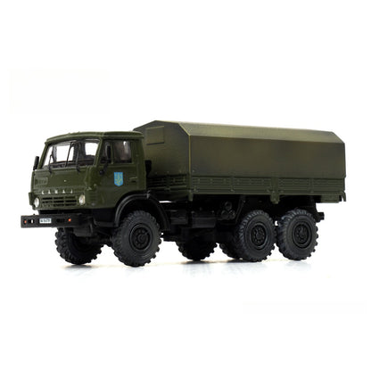 1/72 Scale KamAZ-43101 All-Wheel Drive Military Truck Diecast Model