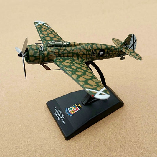 1/100 Scale Breda Ba.65 Italian Monoplane Diecast Model Aircraft