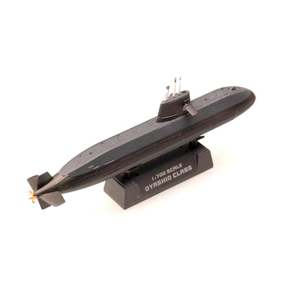 1/700 Scale WWII Japanese JMSDF Oyashio-Class Attack Submarine Prebuilt Plastic Collectible Model