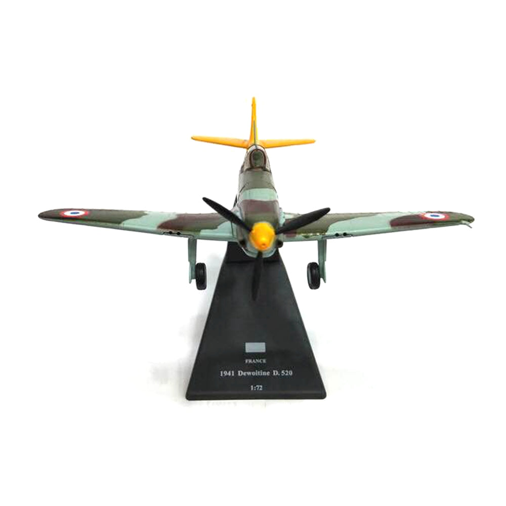 1/72 Scale 1941 Dewoitine D.520 WWII French Fighter Diecast Aircraft Model