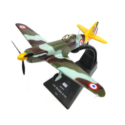 1/72 Scale 1941 Dewoitine D.520 WWII French Fighter Diecast Aircraft Model