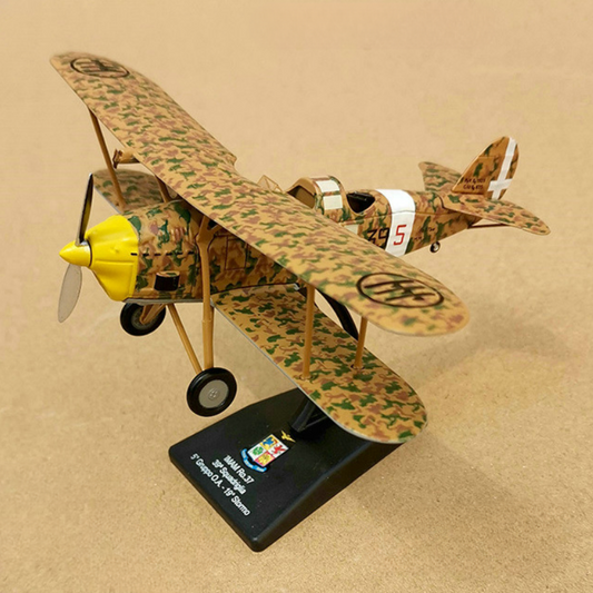 1/72 Scale IMAM Ro.37 Italian Reconnaissance Biplane Diecast Model Aircraft