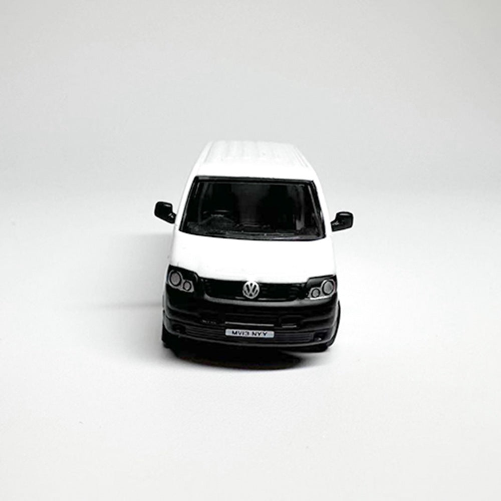 1/76 Scale Volkswagen Transporter T5 Van White Diecast Model