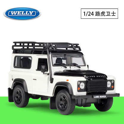 1/24 Scale Land Rover Defender (L316) Classic Diecast Model Car