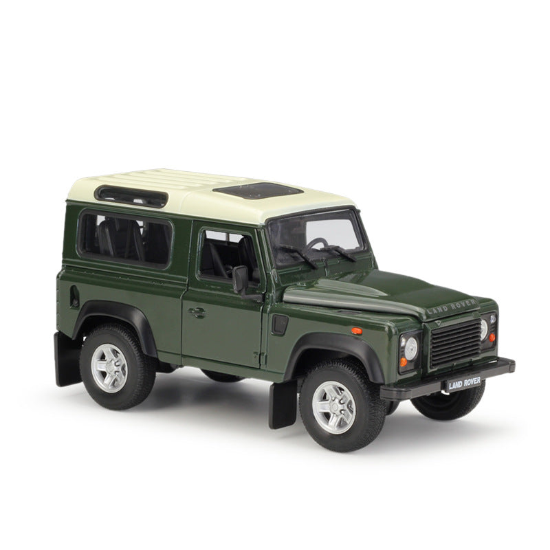 1/24 Scale Land Rover Defender (L316) Classic Diecast Model Car