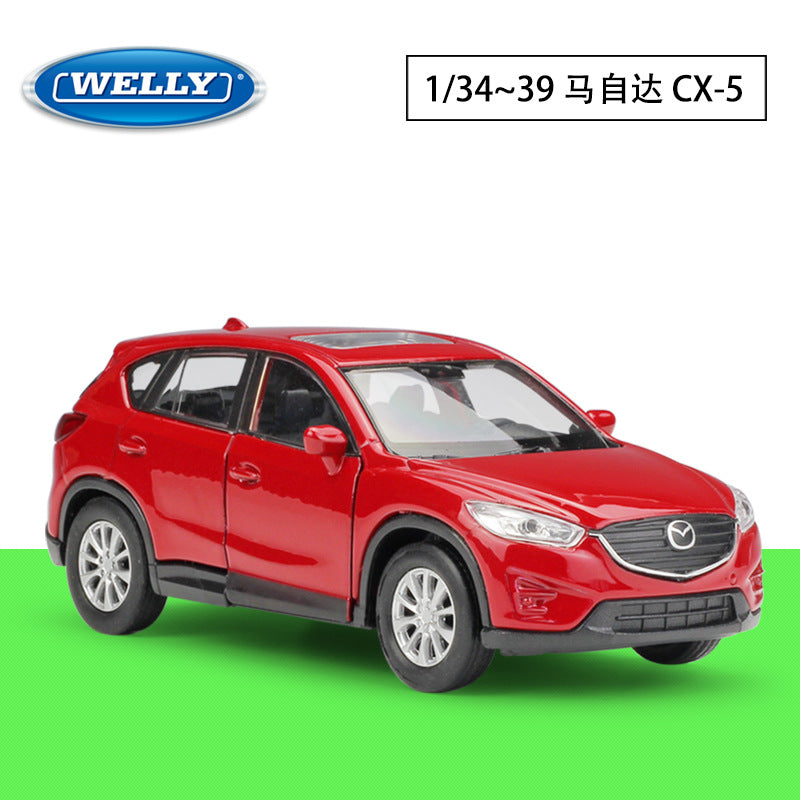 1/36 Scale Mazda CX-5 SUV Diecast Model Car Pull Back Toy