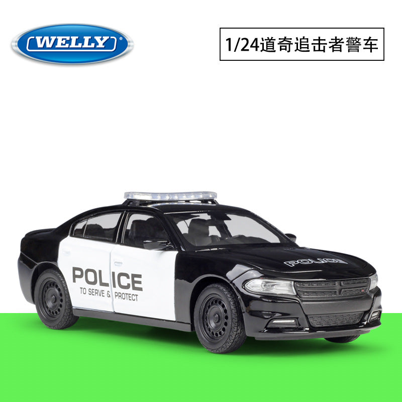 1/24 Scale 2016 Dodge Charger Pursuit Police Car Diecast Model