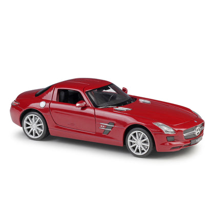 1/24 Scale Mercedes-Benz SLS AMG Sports Car Diecast Model