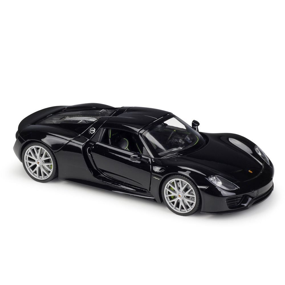 1/24 Scale Porsche 918 Spyder Sports Car Diecast Model