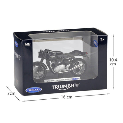 1/18 Scale Triumph Thruxton 1200 Motorcycle Diecast Model