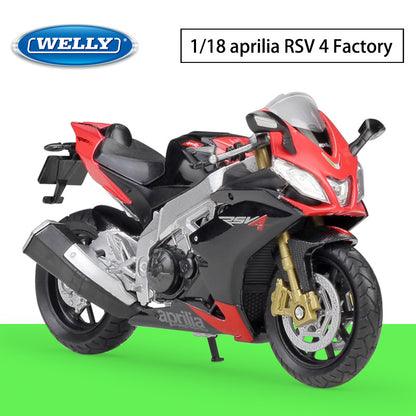 1/18 Scale Aprilia RSV4 Factory Super Bike Diecast Model Motorcycle