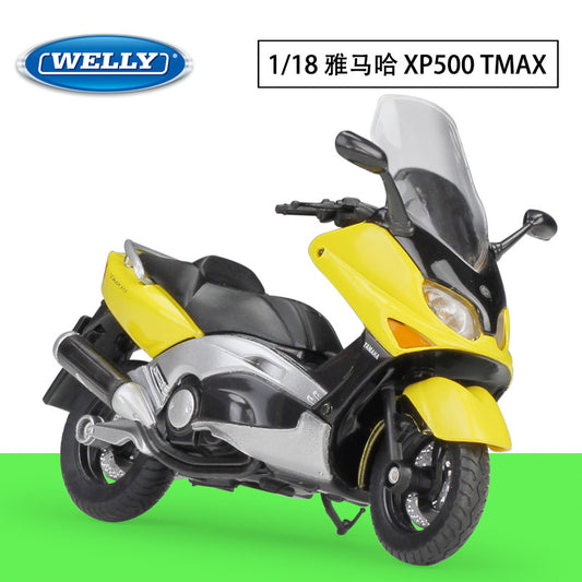 1/18 Scale 2001 Yamaha XP500 TMAX Scooter Diecast Model Motorcycle