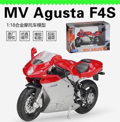 1/18 Scale MV Agusta F4S Sports Bike Diecast Model Motorcycle