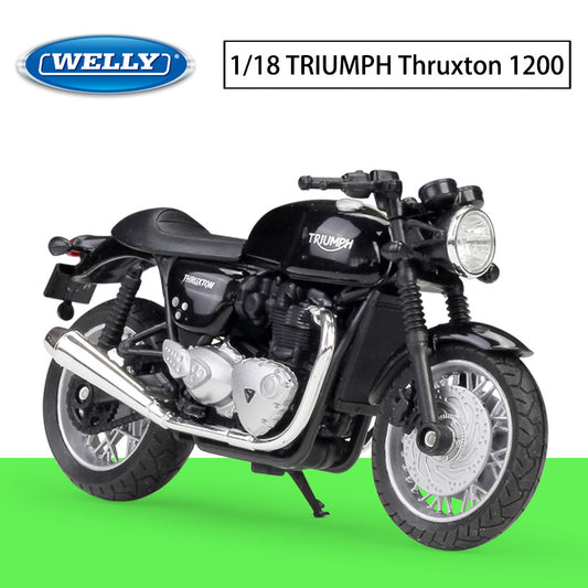 1/18 Scale Triumph Thruxton 1200 Motorcycle Diecast Model