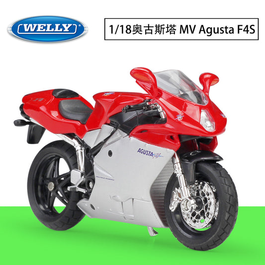 1/18 Scale MV Agusta F4S Sports Bike Diecast Model Motorcycle