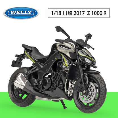 1/18 Scale 2017 Kawasaki Z1000 R Motorcycle Diecast Model