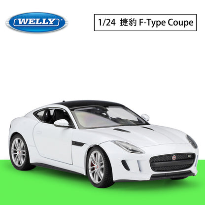 1/24 Scale Jaguar F-Type Coupe Diecast Model Car