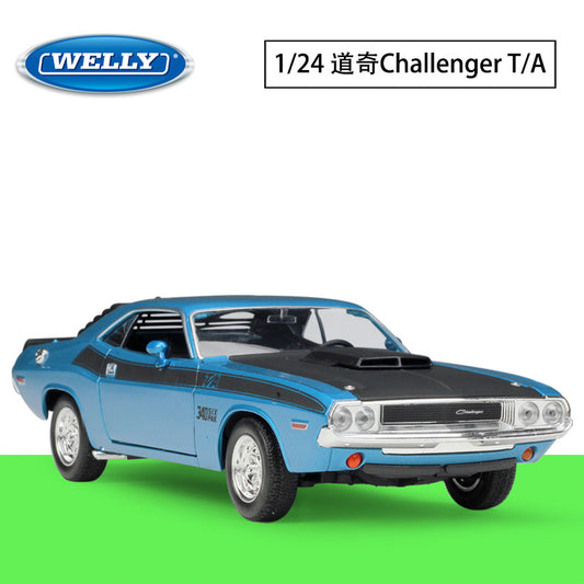 1/24 Scale 1970 Dodge Challenger T/A Diecast Model Car