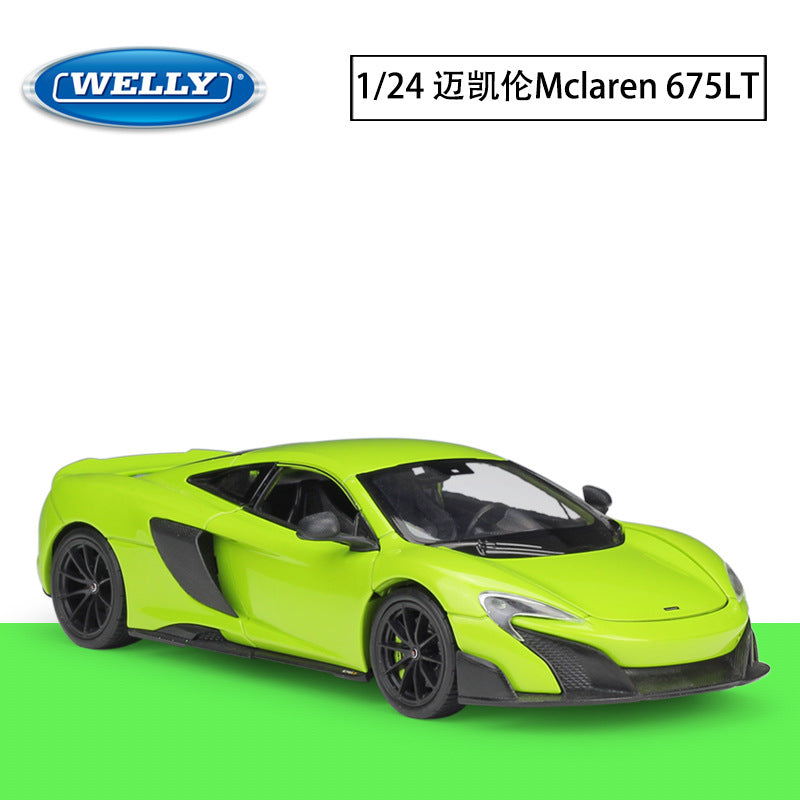 1/24 Scale McLaren 675LT Coupe Diecast Model Sports Car