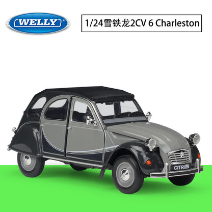 1/24 Scale Citroen 2CV6 Charleston Diecast Model Car