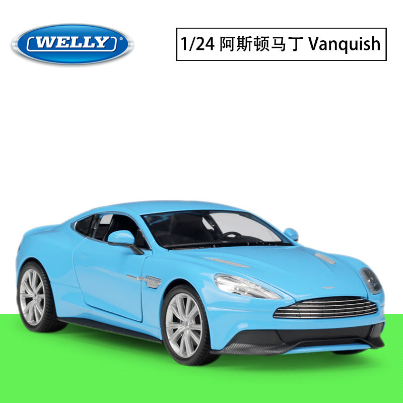 1/24 Scale Aston Martin Vanquish Grand Tourer Diecast Model Car