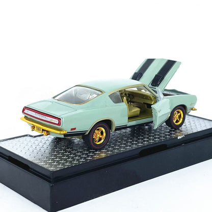 1/64 Scale 1969 Plymouth Barracuda 440 Pony Car Diecast Model