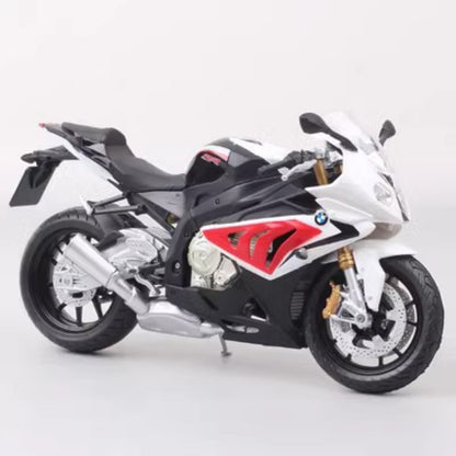 1/12 Scale 2009 BMW S1000RR Sport Bike Diecast Model Motorcycle