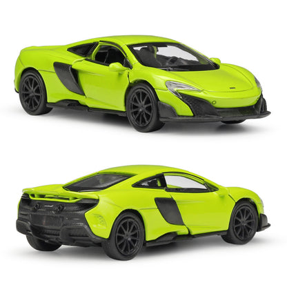 1/36 Scale McLaren 675LT Coupe Diecast Model Car Pull Back Toy