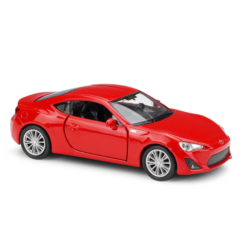 1/36 Scale Toyota 86 Sports Car Diecast Model Pull Back Toy