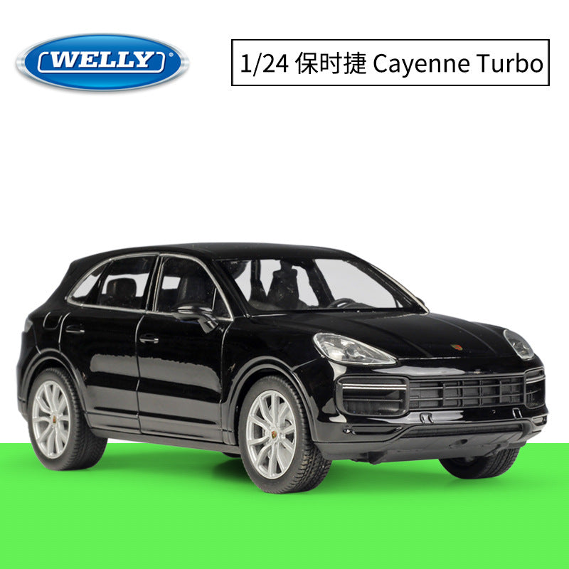 1/24 Scale Porsche Cayenne Turbo Luxury SUV Diecast Model Car