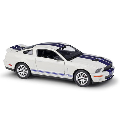 1/24 Scale 2007 Ford Mustang Shelby Cobra GT500 Diecast Model Car