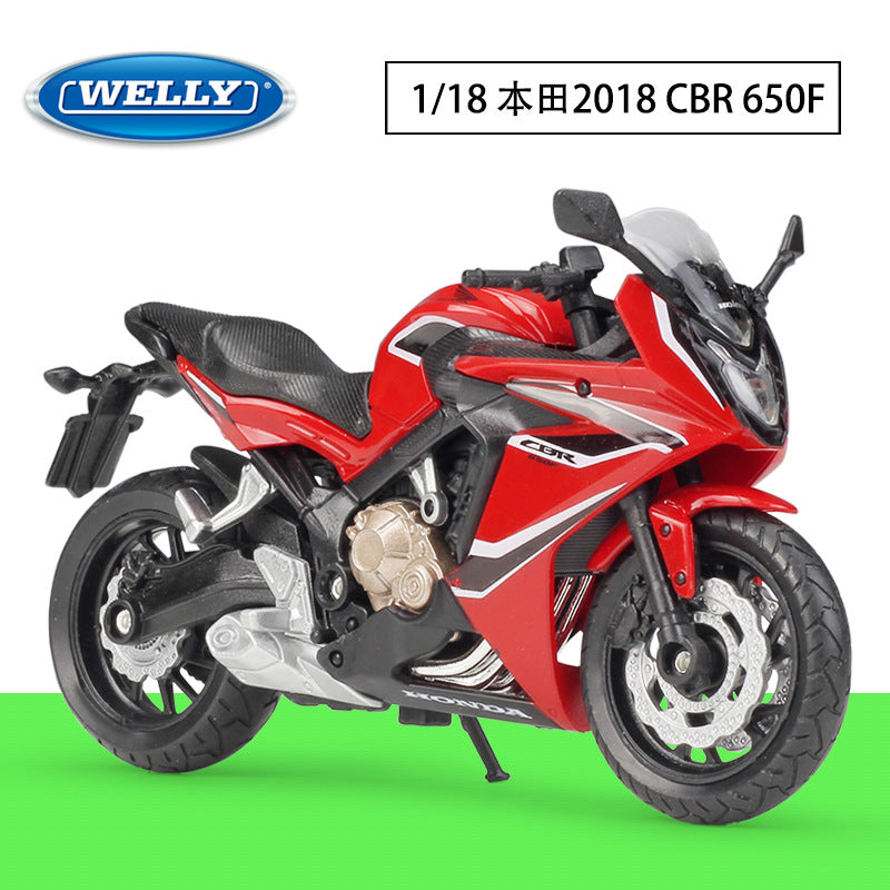 1/18 Scale 2018 Honda CBR650F Motorcycle Diecast Model