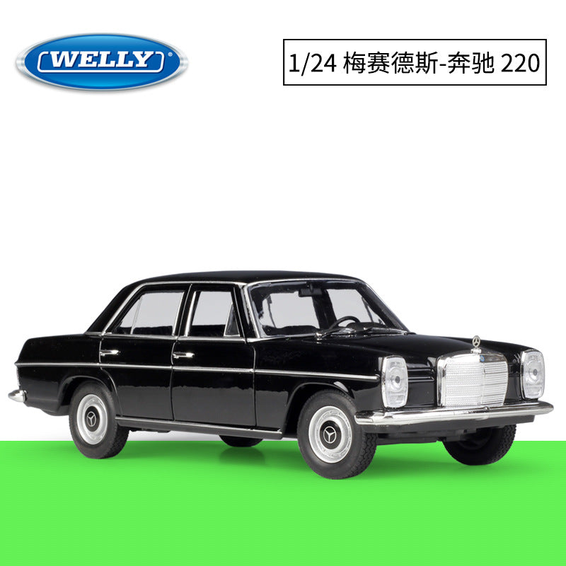 1/24 Scale Mercedes-Benz W115 220 Sedan Diecast Model Car