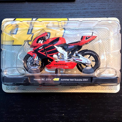 1/18 Scale Honda RC 211V Summer Test Suzuka 2001 Diecast Model Motorcycle