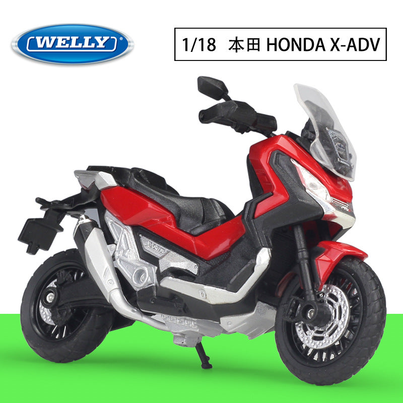 1/18 Scale Honda X-ADV Motorcycle Diecast Model