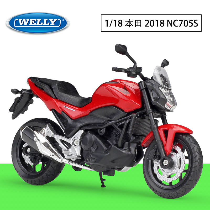 1/18 Scale 2018 Honda NC705S Motorcycle Diecast Model