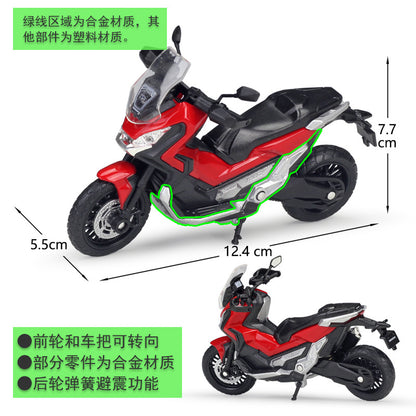 1/18 Scale Honda X-ADV Motorcycle Diecast Model