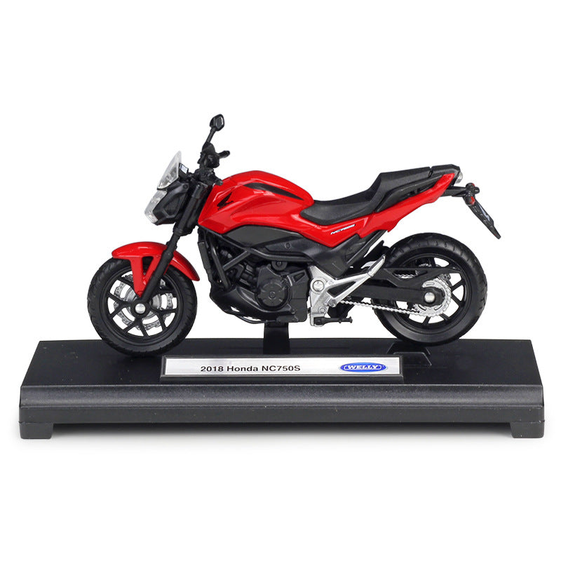 1/18 Scale 2018 Honda NC750S Motorcycle Diecast Model