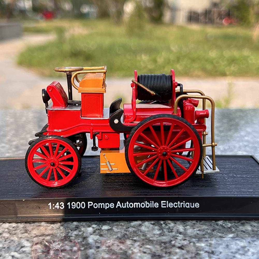 1900 Pompe Automobile Eletrique Fire Engine 1/43 Scale Diecast Model