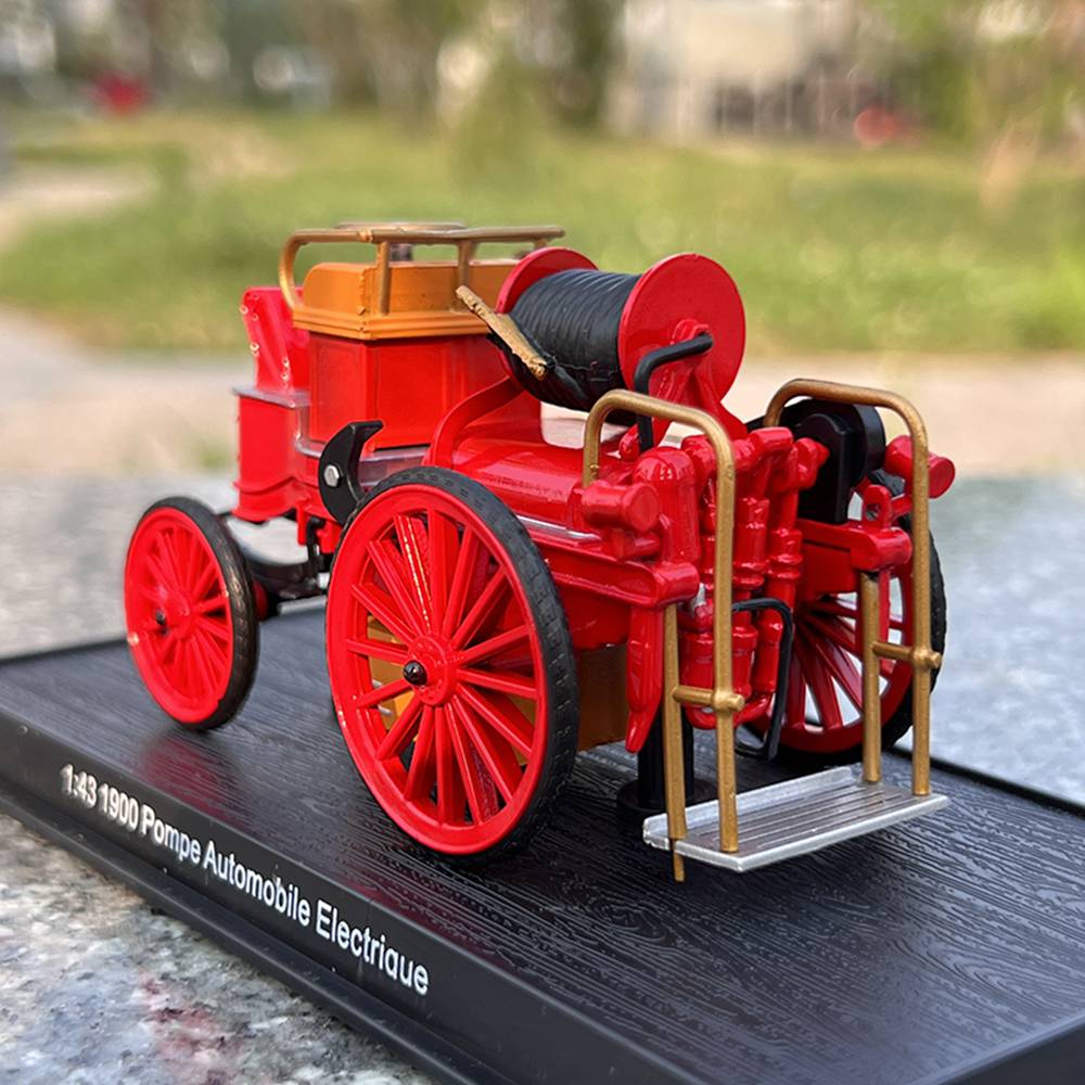 1900 Pompe Automobile Eletrique Fire Engine 1/43 Scale Diecast Model