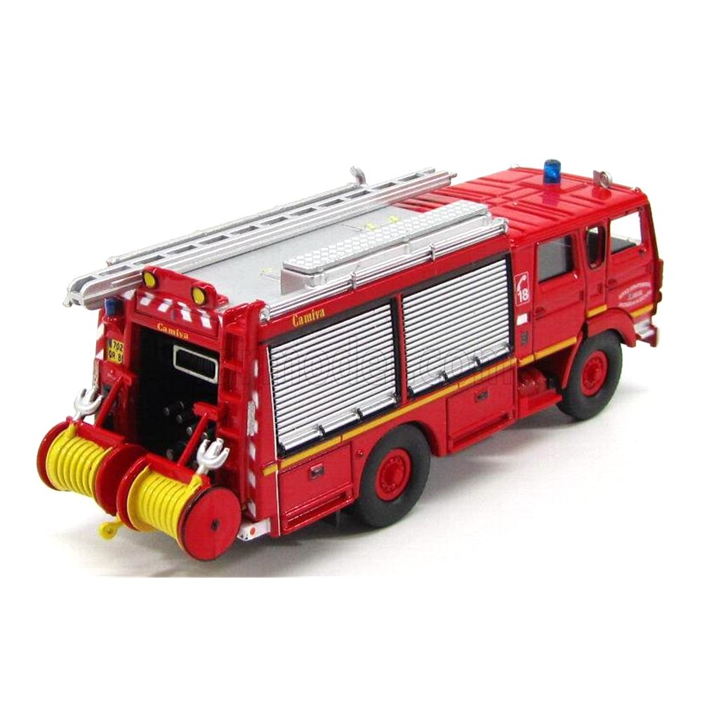 1995 Renault G230 France Fire Engine 1/64 Scale Diecast Model