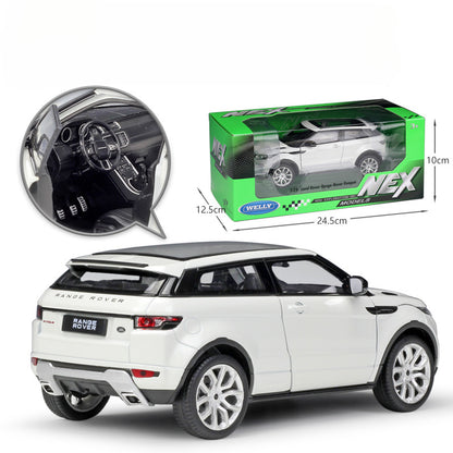 1/24 Scale Range Rover Evoque Subcompact Luxury Crossover SUV Diecast Model Car