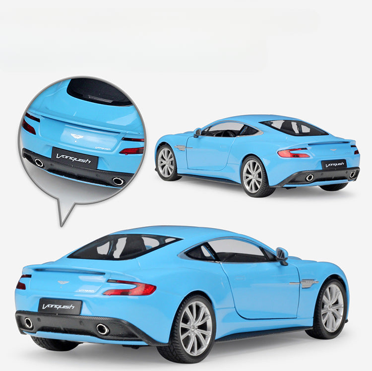 1/24 Scale Aston Martin Vanquish Grand Tourer Diecast Model Car