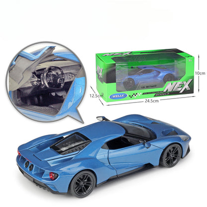 1/24 Scale 2017 Ford GT Sports Car Diecast Model